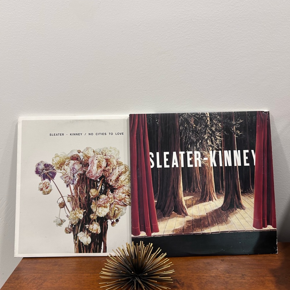 SET OF TWO Sleater-Kinney Vinyl Records